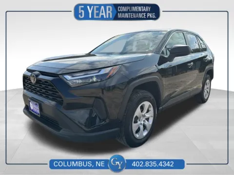 Black 2024 Toyota RAV4 LE for sale in Columbus, NE