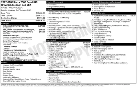 Photos of 2022 GMC Sierra 2500 HD Denali for sale in Columbus, NE at Gregg Young Chevrolet GMC of Columbus