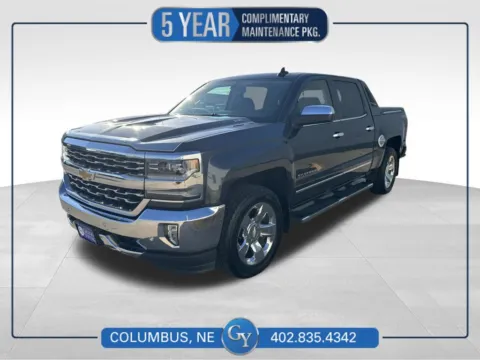 Gray 2017 Chevrolet Silverado 1500 LTZ for sale in Columbus, NE