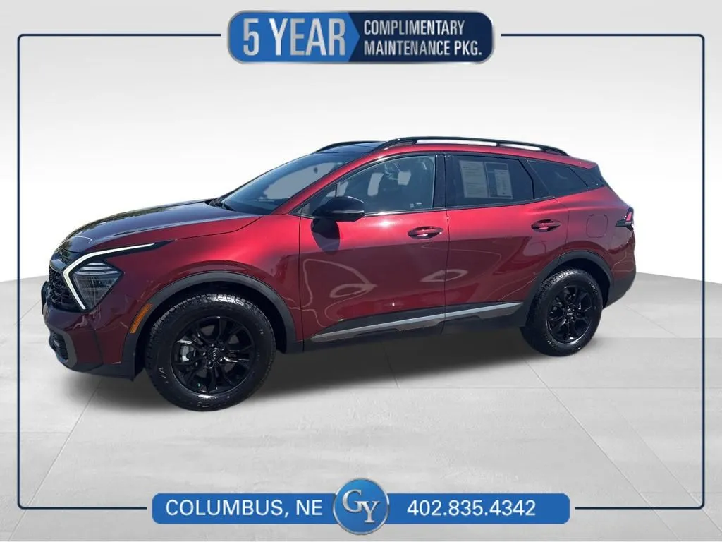 Red 2024 Kia Sportage X-Pro Prestige for sale in Columbus, NE