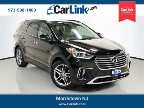 Black 2017 Hyundai Santa Fe SE Ultimate for sale in Morristown, NJ
