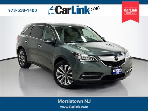 Green 2016 Acura MDX 3.5L for sale in Morristown, NJ