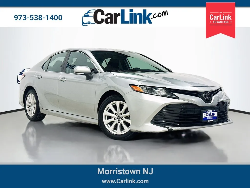 Silver 2019 Toyota Camry LE for sale in Morristown, NJ