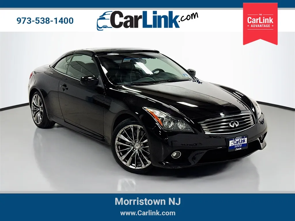 Black 2015 INFINITI Q60 for sale in Morristown, NJ
