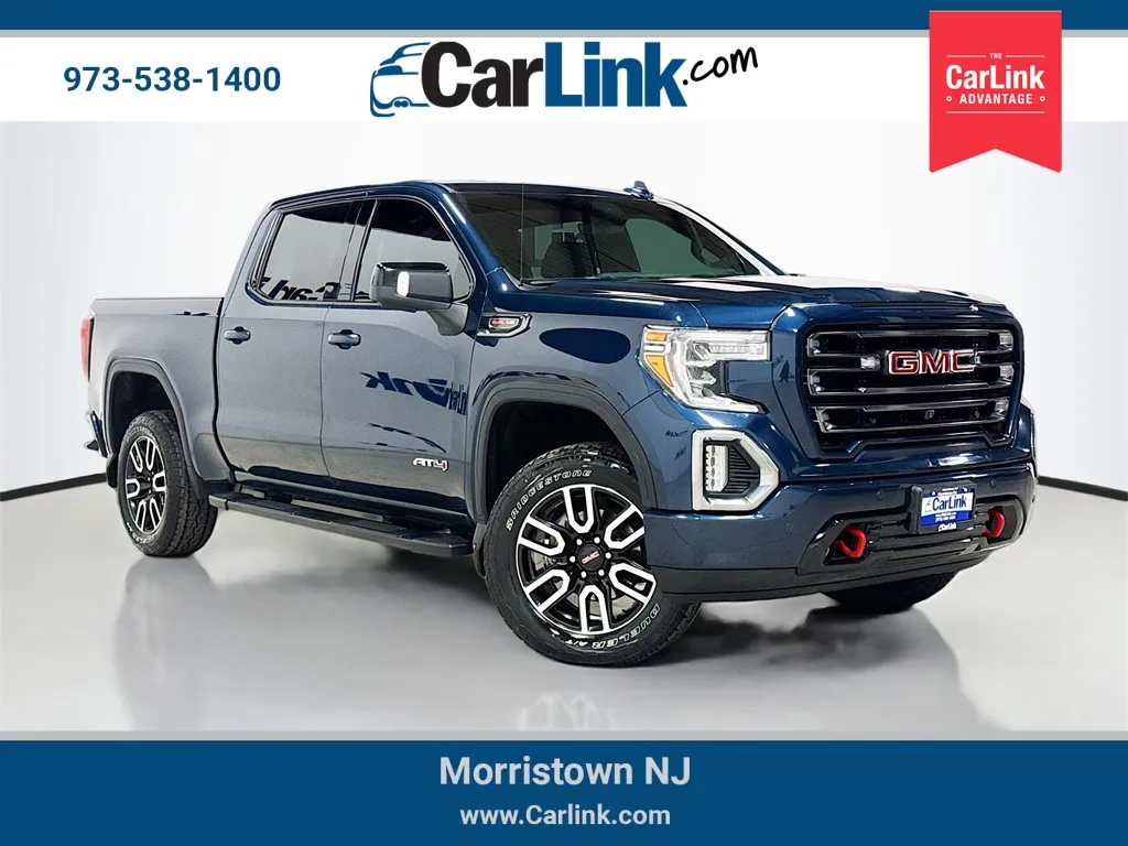 Blue 2020 GMC Sierra 1500 AT4 for sale in Morristown, NJ