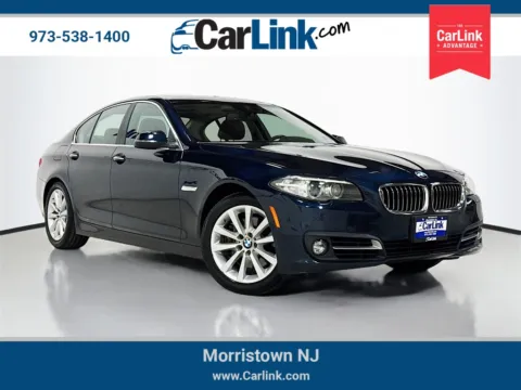 Blue 2016 BMW 5 Series 535i xDrive for sale in Morristown, NJ