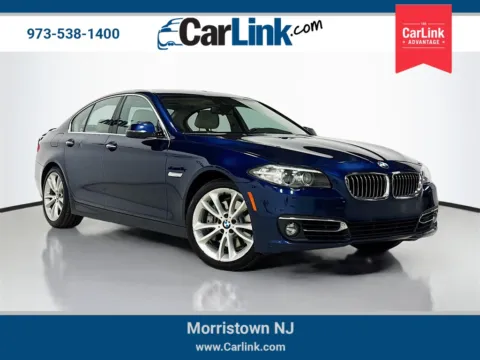 Blue 2016 BMW 5 Series 535i xDrive for sale in Morristown, NJ