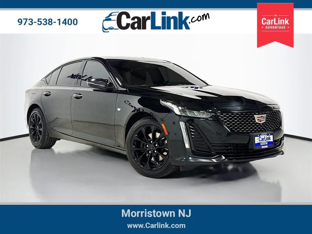 Black 2022 Cadillac CT5 Premium Luxury for sale in Morristown, NJ