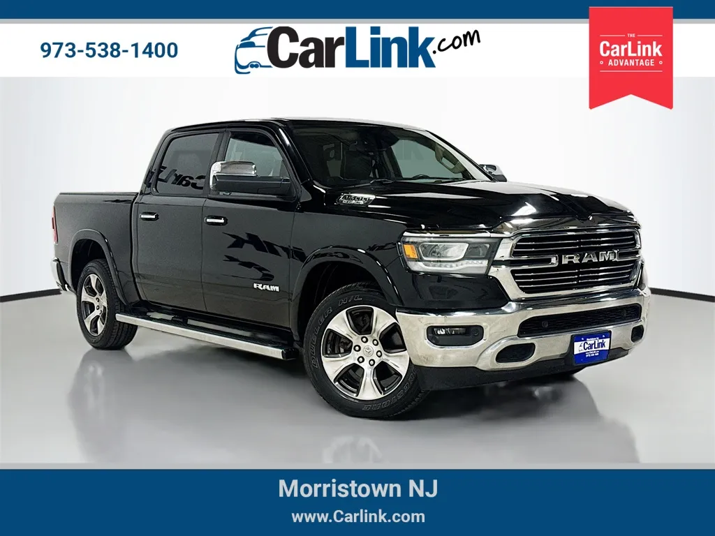 Black 2019 Ram 1500 Laramie for sale in Morristown, NJ