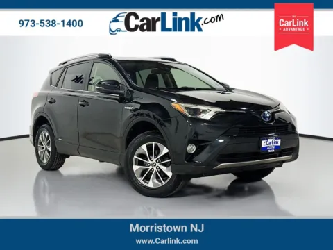 Black 2017 Toyota RAV4 Hybrid XLE for sale in Morristown, NJ