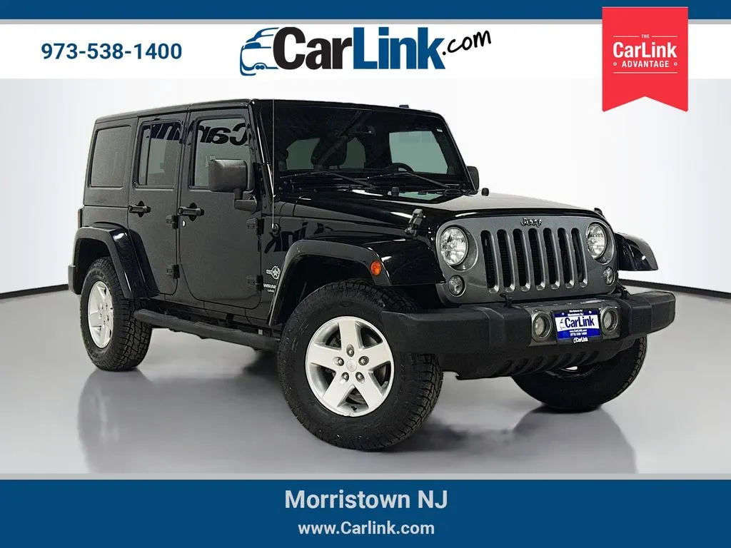 Black 2014 Jeep Wrangler Unlimited Freedom Edition for sale in Morristown, NJ