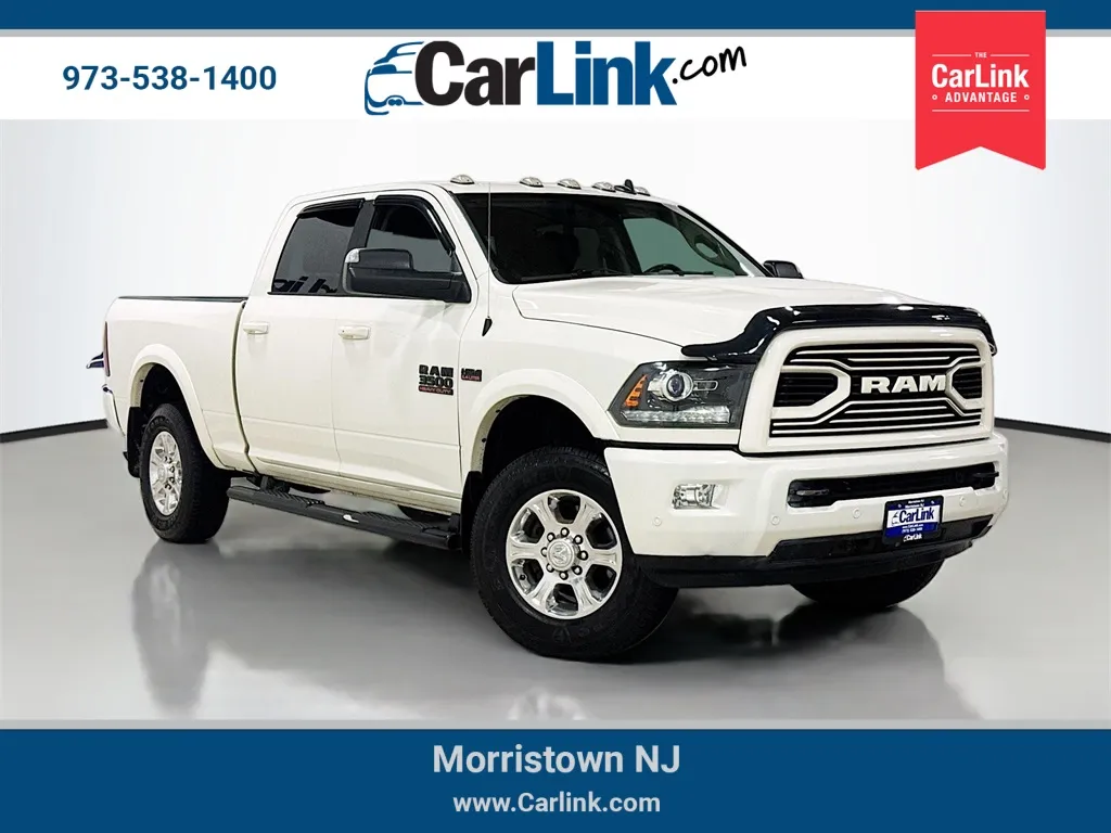 White 2018 Ram 3500 Laramie for sale in Morristown, NJ
