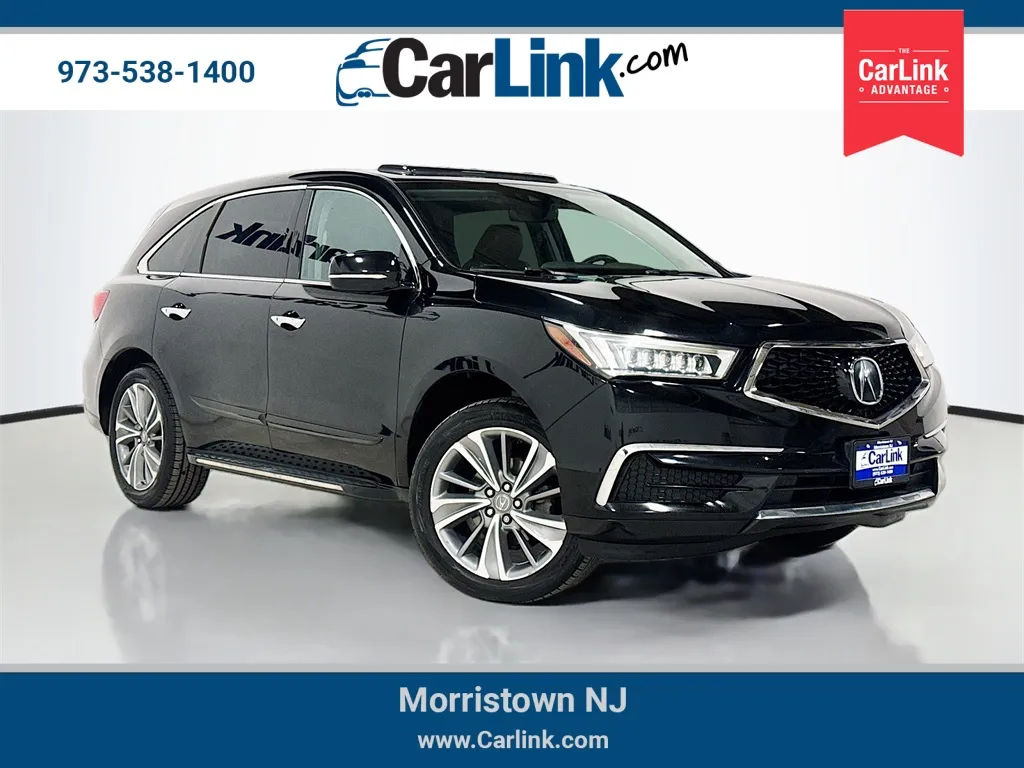 Black 2017 Acura MDX 3.5L for sale in Morristown, NJ