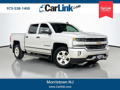 Silver 2017 Chevrolet Silverado 1500 LTZ for sale in Morristown, NJ