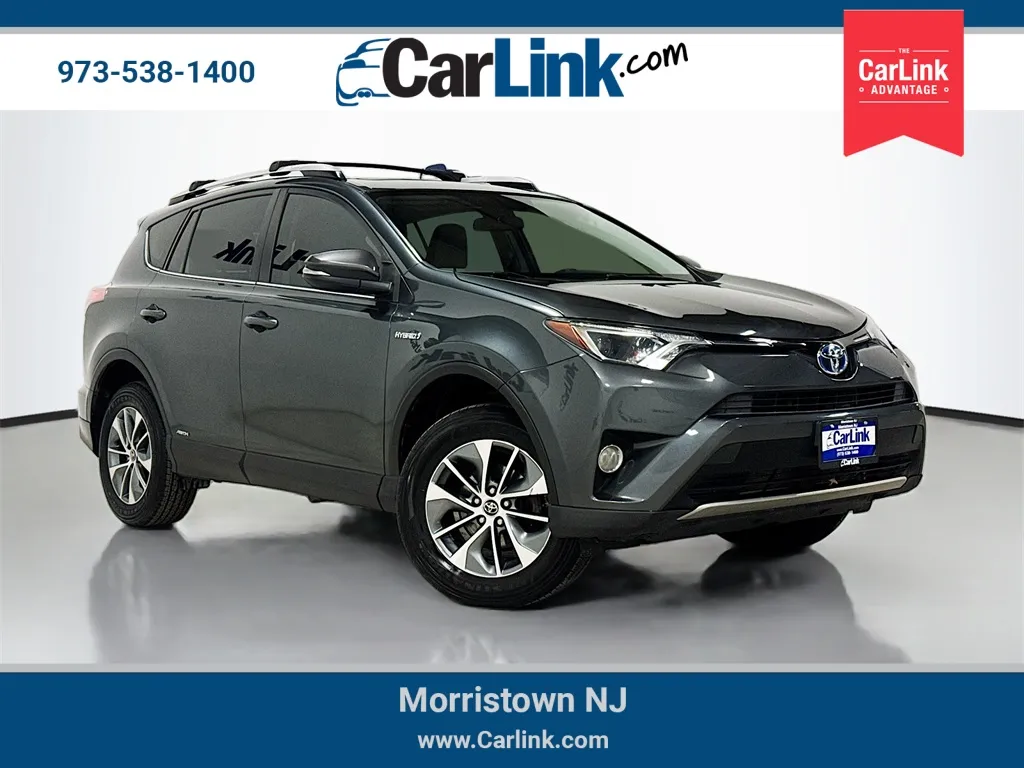 Gray 2016 Toyota RAV4 Hybrid XLE for sale in Morristown, NJ