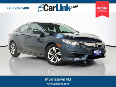 Gray 2016 Honda Civic LX for sale in Morristown, NJ