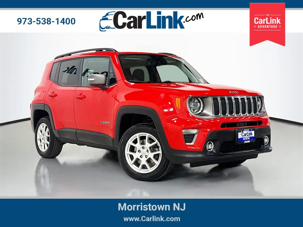Red 2021 Jeep Renegade Limited for sale in Morristown, NJ