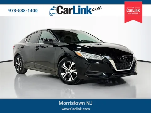 Black 2020 Nissan Sentra SV for sale in Morristown, NJ