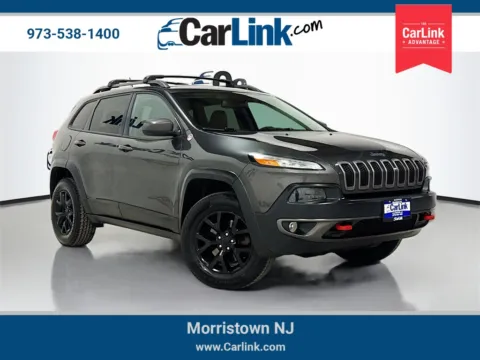 Gray 2015 Jeep Cherokee Trailhawk for sale in Morristown, NJ