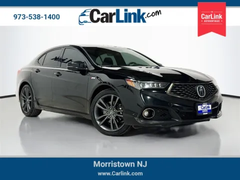White 2018 Acura TLX 3.5L V6 for sale in Morristown, NJ
