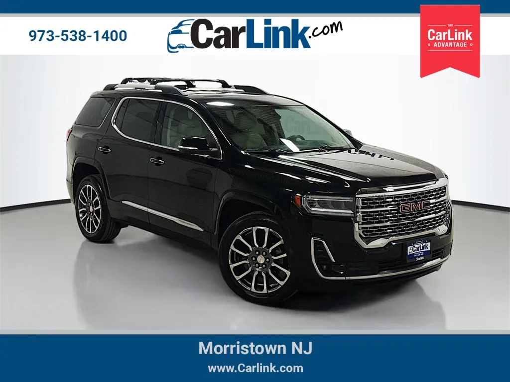 Black 2020 GMC Acadia Denali for sale in Morristown, NJ
