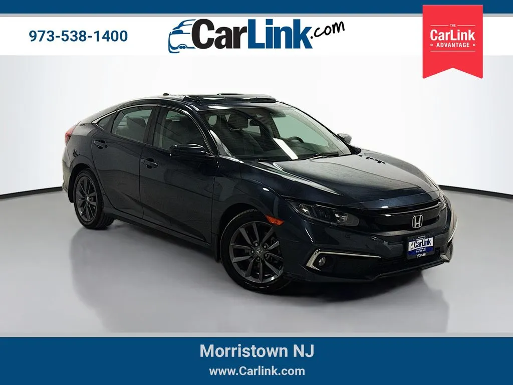 Beige 2019 Honda Civic EX for sale in Morristown, NJ