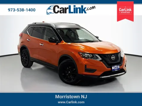 Orange 2019 Nissan Rogue SV for sale in Morristown, NJ