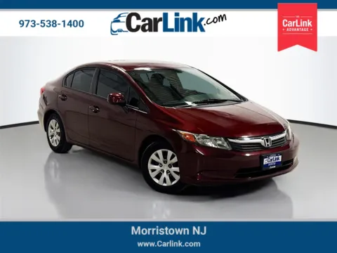 Silver 2012 Honda Civic LX for sale in Morristown, NJ