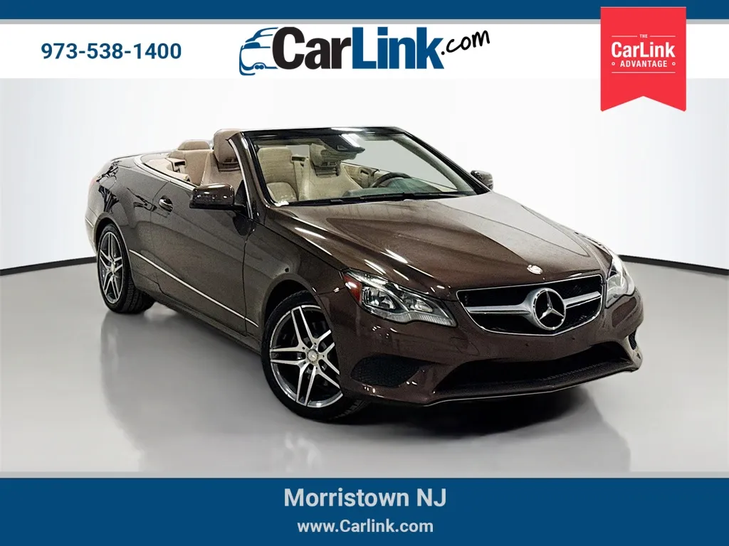 Brown 2015 Mercedes-Benz E-Class E 400 for sale in Morristown, NJ