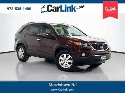 Red 2012 Kia Sorento LX for sale in Morristown, NJ