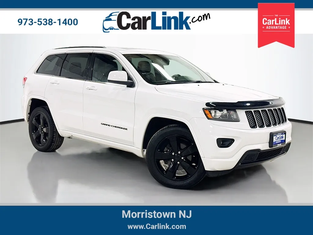 White 2015 Jeep Grand Cherokee Altitude for sale in Morristown, NJ
