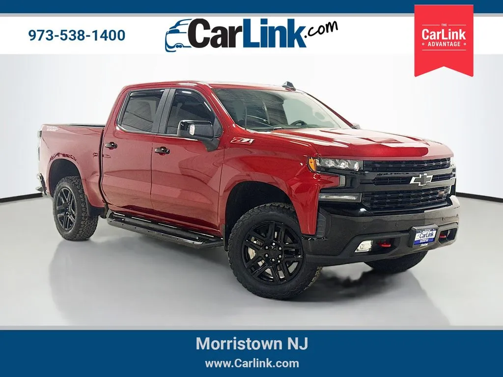 Red 2019 Chevrolet Silverado 1500 LT Trail Boss for sale in Morristown, NJ