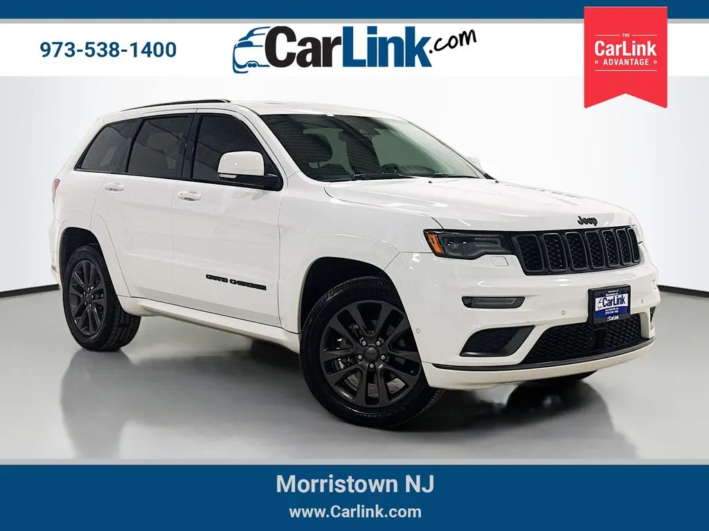 White 2018 Jeep Grand Cherokee High Altitude for sale in Morristown, NJ