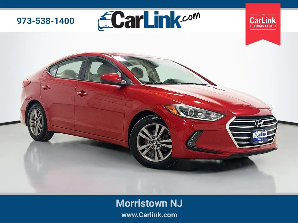 Red 2018 Hyundai Elantra Value Edition for sale in Morristown, NJ