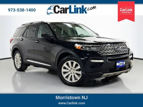 Black 2021 Ford Explorer Limited for sale in Morristown, NJ