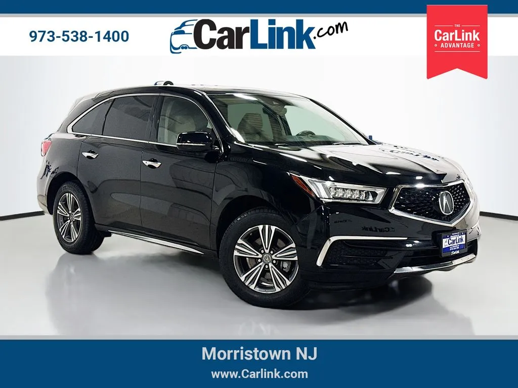Black 2020 Acura MDX 3.5L for sale in Morristown, NJ