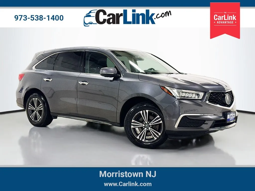 Gray 2017 Acura MDX 3.5L for sale in Morristown, NJ