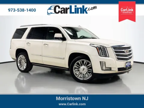 White 2015 Cadillac Escalade Platinum Edition for sale in Morristown, NJ