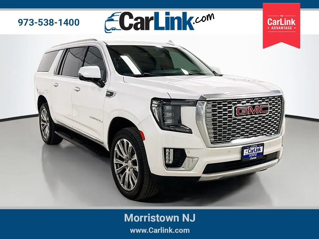 White 2021 GMC Yukon XL Denali for sale in Morristown, NJ