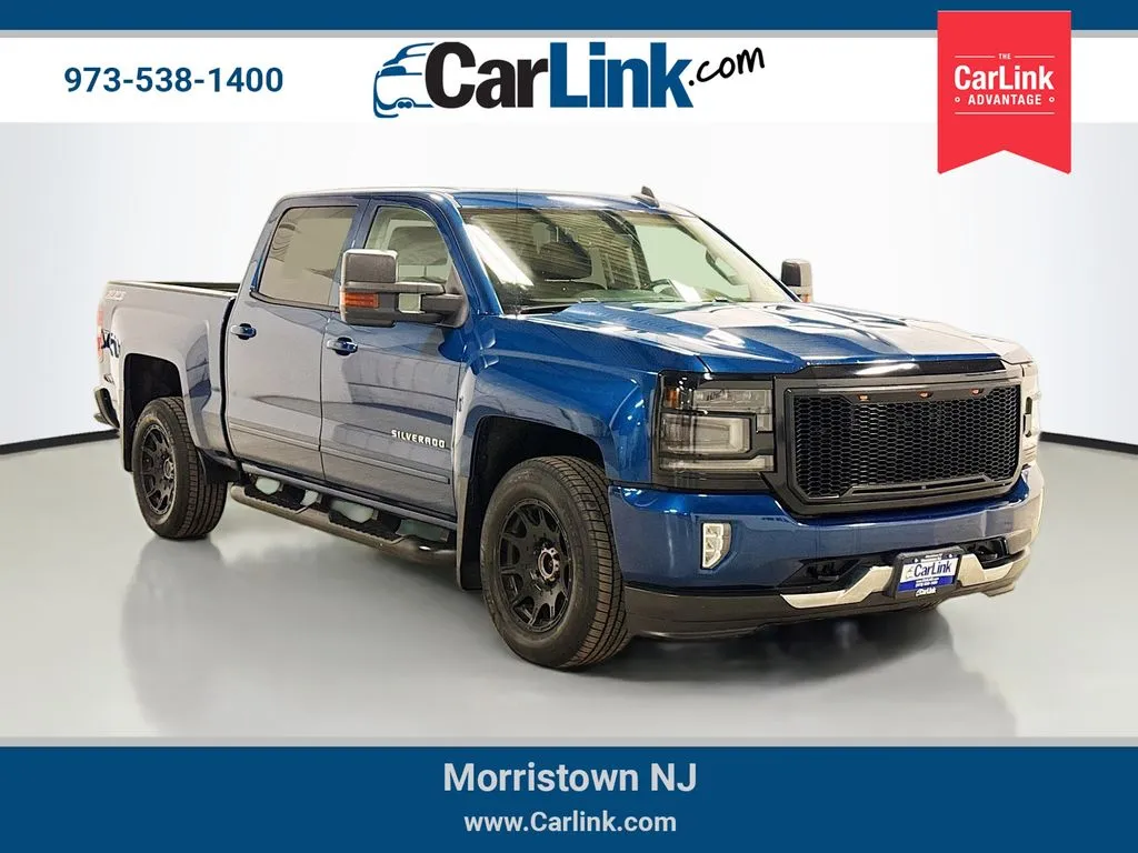 Blue 2017 Chevrolet Silverado 1500 LT for sale in Morristown, NJ