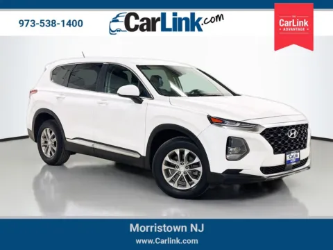 White 2019 Hyundai Santa Fe SE for sale in Morristown, NJ