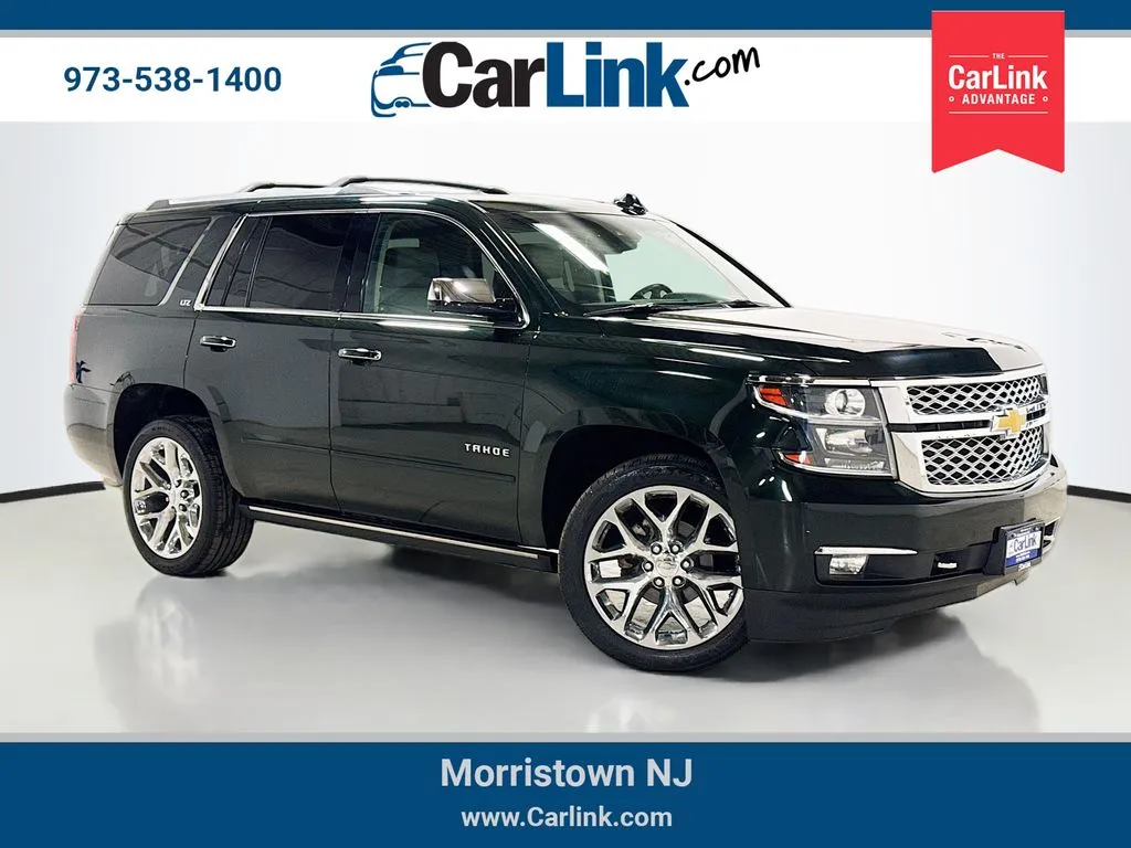 Green 2016 Chevrolet Tahoe LTZ for sale in Morristown, NJ