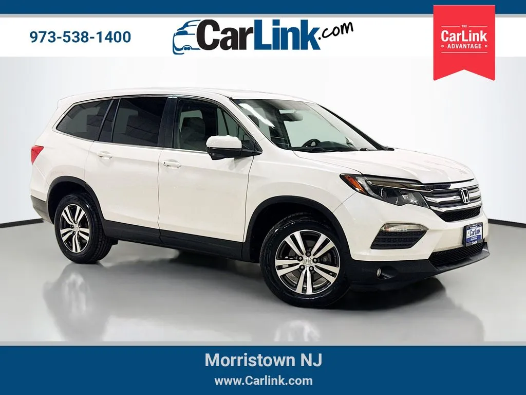 White 2016 Honda Pilot EX-L for sale in Morristown, NJ
