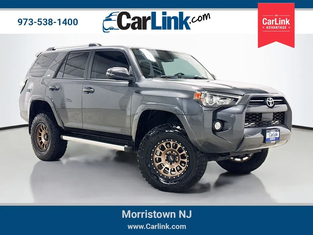 Black 2020 Toyota 4Runner SR5 Premium for sale in Morristown, NJ