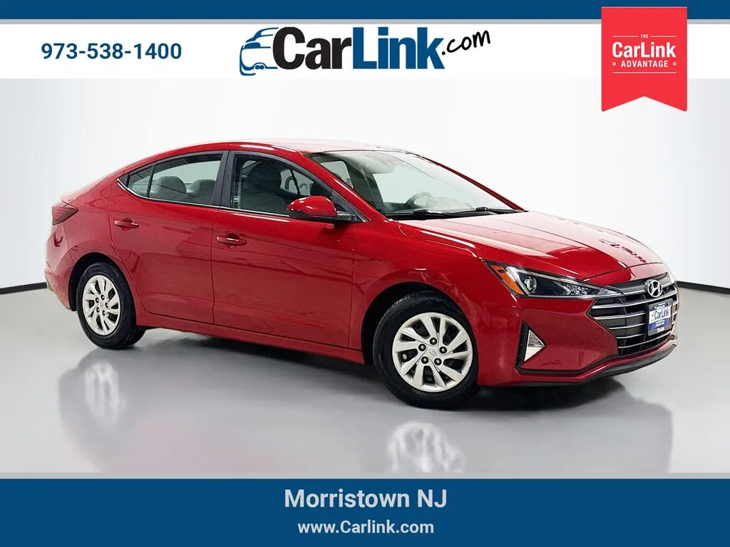 Red 2020 Hyundai Elantra SE for sale in Morristown, NJ
