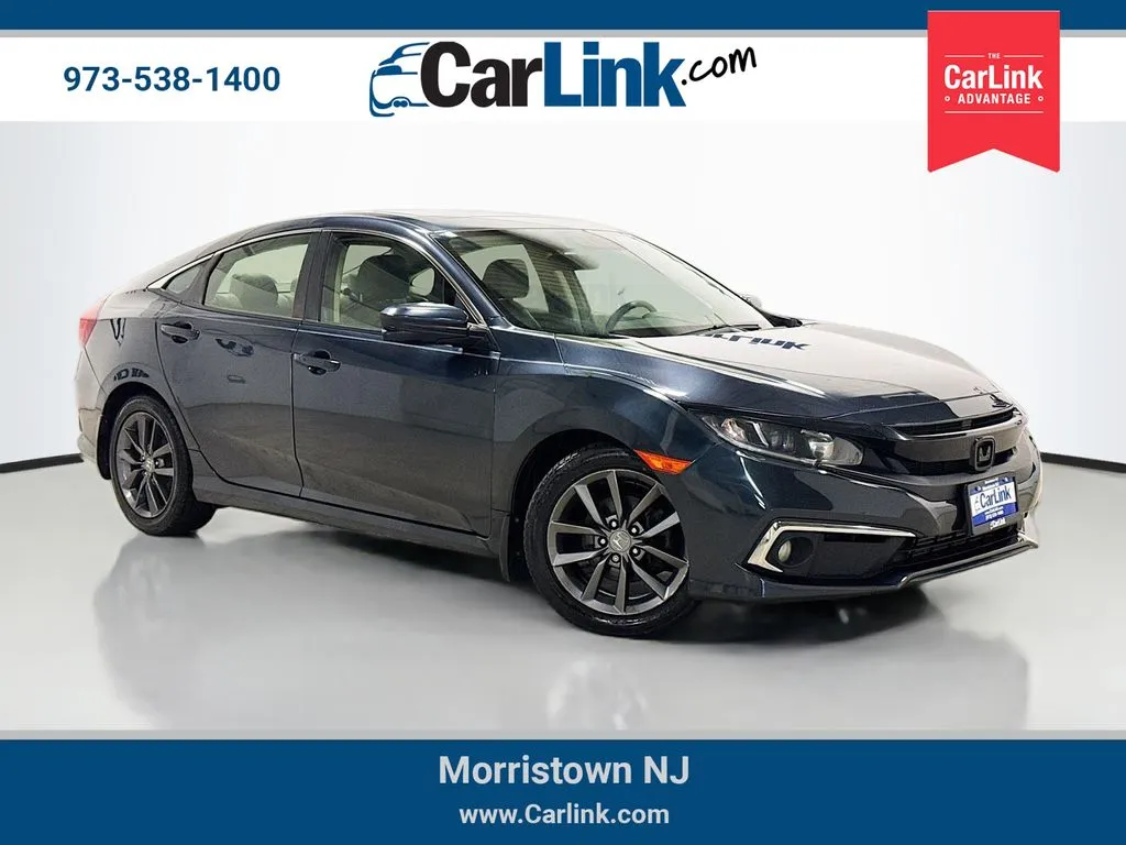 Gray 2019 Honda Civic EX for sale in Morristown, NJ