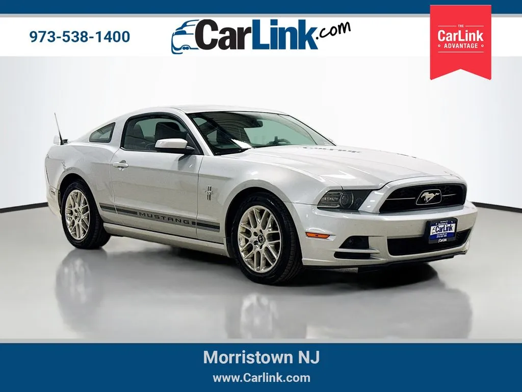 Silver 2013 Ford Mustang V6 Premium for sale in Morristown, NJ