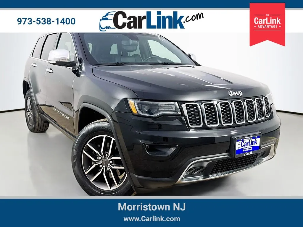 Black 2020 Jeep Grand Cherokee Limited for sale in Morristown, NJ