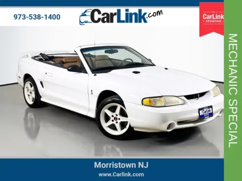White 1997 Ford Mustang Cobra for sale in Morristown, NJ