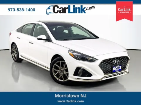 White 2019 Hyundai Sonata Limited for sale in Morristown, NJ